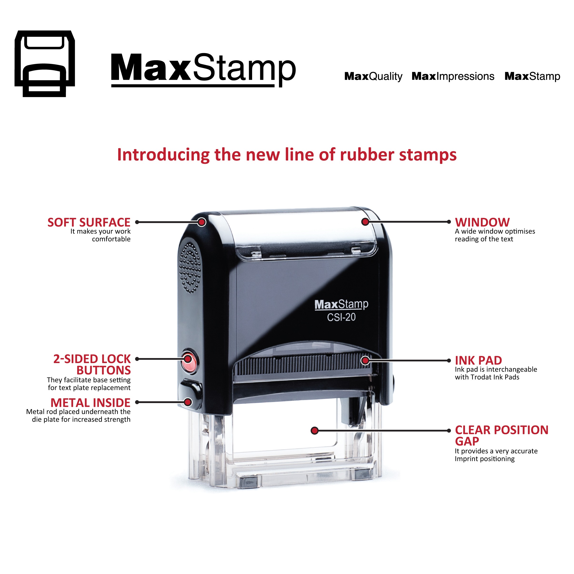 Rubber Stamps Rubber Stamps Johannesburg MaxStamp
